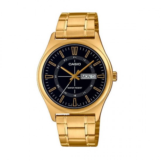 Casio Men's Quartz Watch 38mm with Gold Metal Bracelet