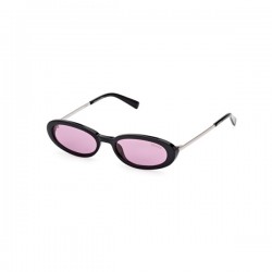 Guess GU8277 01Y Unisex Sunglasses Black Frame with Pink Violet Lenses 51-M Guess GU8277 01Y Unisex Sunglasses Black Frame with Pink Violet Lenses 51-M