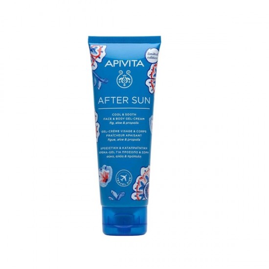 Apivita After Sun Cool & Sooth Face & Body Gel-Cream with Aloe Vera 100ml