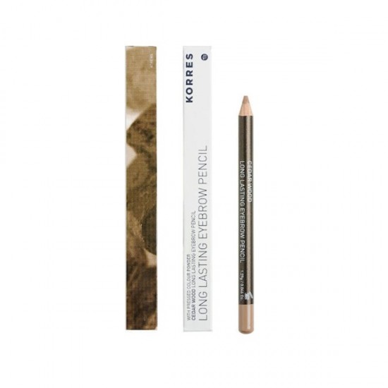 Korres Long Lasting Eyebrow Pencil 03 Light Shade 1.29g