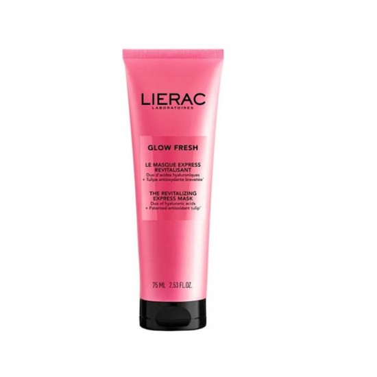 Lierac Glow Fresh The Revitalizing Express Face Mask with Hyaluronic Acid 75ml Lierac Glow Fresh The Revitalizing Express Face Mask with Hyaluronic Acid 75ml