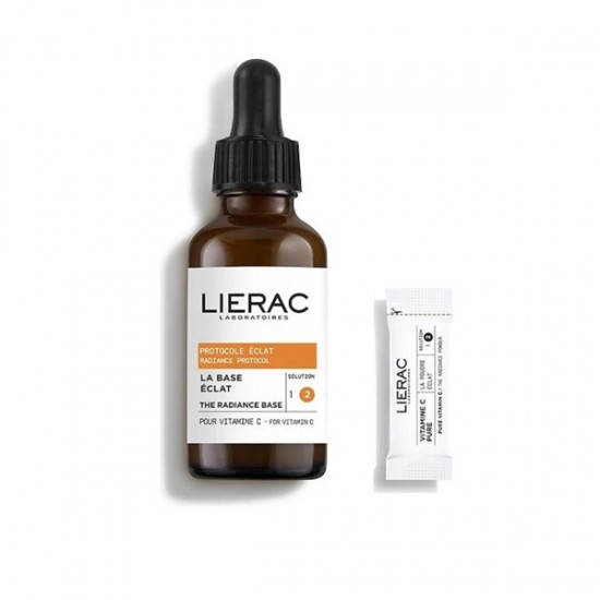 Lierac Protocole Radiance Concentrated Serum with Pure Vitamin C 30ml + 14 Sachets