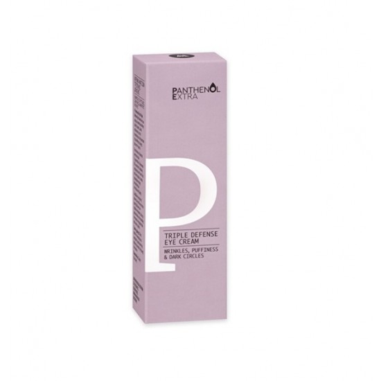 Panthenol Extra Triple Defense Eye Cream for Wrinkles, Puffiness & Dark Circles 25ml Panthenol Extra Triple Defense Eye Cream for Wrinkles, Puffiness & Dark Circles 25ml