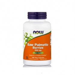 NOW Foods Saw Palmetto 550mg 100 Veg Capsules