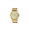 CasioMTP-V300G-9A Ανδρικό Ρολόι Quartz Multi-Function 41.5mm με Χρυσό Μεταλλικό Μπρασελέ