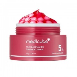 Medicube TXA Niacinamide Capsule Cream Face with 5% Niacinamide, Tranexamic Acid & Ceramides 55g Medicube TXA Niacinamide Capsule Cream Face with 5% Niacinamide, Tranexamic Acid & Ceramides 55g