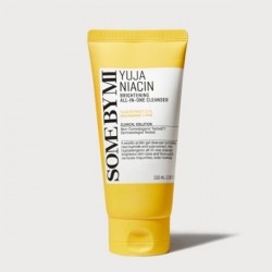 Some By Mi Yuja Niacin Brightening All-In-One Face Cleanser with Niacinamide, Succinic Acid & PHA 100ml