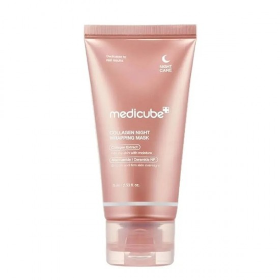 Medicube Collagen Night Wrapping Peel-Off Face Mask with Collagen, Hyaluronic Acid & Ceramides 75ml Medicube Collagen Night Wrapping Peel-Off Face Mask with Collagen, Hyaluronic Acid & Ceramides 75ml