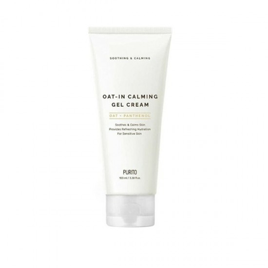 Purito Oat-In Calming Gel Face Cream with Oat & Panthenol for Sensitive & Acne-Prone Skin 100ml