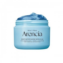 Arencia Deep Water Surge Serum 30 Face Serum with Hyaluronic Acid, PDRN, Ceramides & Peptides 50g Arencia Deep Water Surge Serum 30 Face Serum with Hyaluronic Acid, PDRN, Ceramides & Peptides 50g