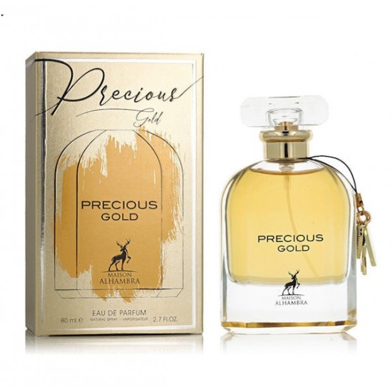 Maison Alhambra Precious Gold Women's Eau de Parfum 80ml Maison Alhambra Precious Gold Women's Eau de Parfum 80ml