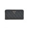 Guess Laurel SWSG85 00163 Women's Large Zip-Around Wallet Black with Logo Print