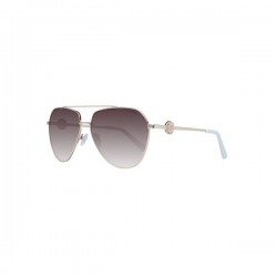 Guess GF6140 32F Women's Aviator Sunglasses Gold Metal Brown Gradient UV400 62-14-140