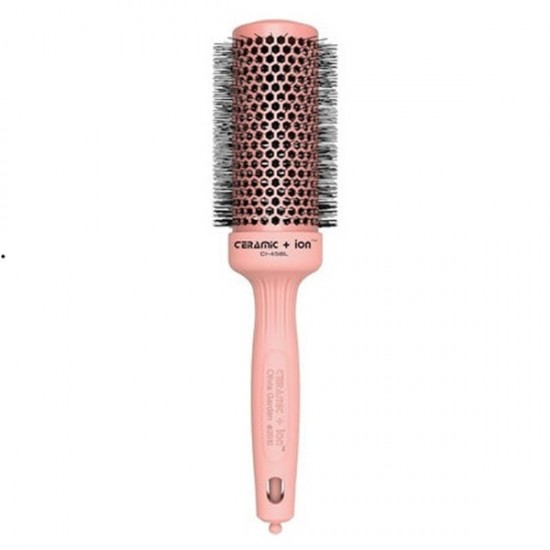 Olivia Garden Ceramic + Ion Pink Round Hair Brush for Blow Drying & Smoothing Olivia Garden Ceramic + Ion Pink Round Hair Brush for Blow Drying & Smoothing