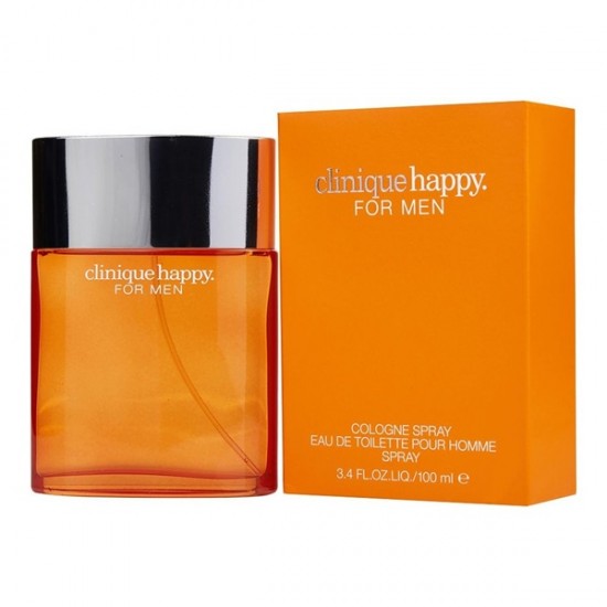 Clinique Happy For Men Cologne Spray Eau de Toilette Citrus Fragrance 100ml