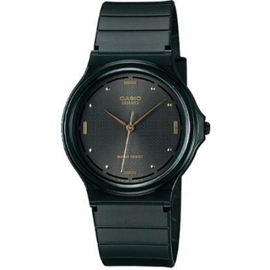Casio MQ-76-1ALDF Men's Analog Quartz Watch Black Resin Strap 35mm