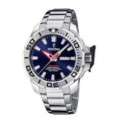 Festina The Originals Diver F20665/1 Men's Quartz Watch Blue Dial Sapphire 46mm Festina The Originals Diver F20665/1 Men's Quartz Watch Blue Dial Sapphire 46mm