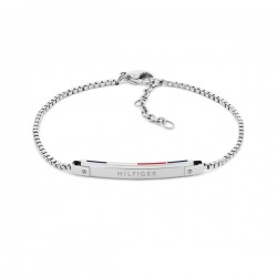 Tommy Hilfiger 2780952 Women's Stainless Steel ID Bracelet Silver 19cm