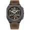 Timberland Mackinac TDWGF0055001 Ανδρικό Dual Time Ρολόι Καφέ Δερμάτινο Λουράκι 41mm