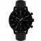 Timex Chicago TW2U39200 Men's Chronograph Quartz Watch Black Leather Strap 45mm