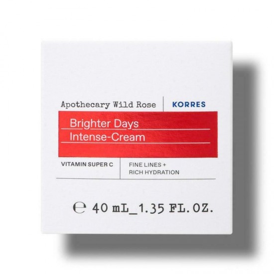 KORRES Apothecary Wild Rose Brighter Days Intense-Cream with Vitamin C 40ml KORRES Apothecary Wild Rose Brighter Days Intense-Cream with Vitamin C 40ml