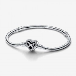 Pandora Moments 592645C01-17 Sparkling Infinity Heart Silver Bracelet 17cm Pandora Moments 592645C01-17 Sparkling Infinity Heart Silver Bracelet 17cm