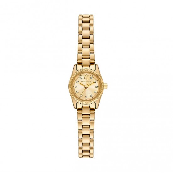 Michael Kors Lexington MK4862 Women's Gold Quartz Watch with Crystals 19mm Michael Kors Lexington MK4862 Women's Gold Quartz Watch with Crystals 19mm