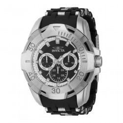 Invicta Sea Spider 44120 Ανδρικό Multifunction Ρολόι Μαύρο Λουράκι 46mm