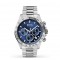 BOSS Ikon 1512963 Men's Chronograph Quartz Watch Blue Dial Silver Stainless Steel Bracelet 44mm