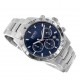 BOSS Ikon 1512963 Men's Chronograph Quartz Watch Blue Dial Silver Stainless Steel Bracelet 44mm BOSS Ikon 1512963 Men's Chronograph Quartz Watch Blue Dial Silver Stainless Steel Bracelet 44mm