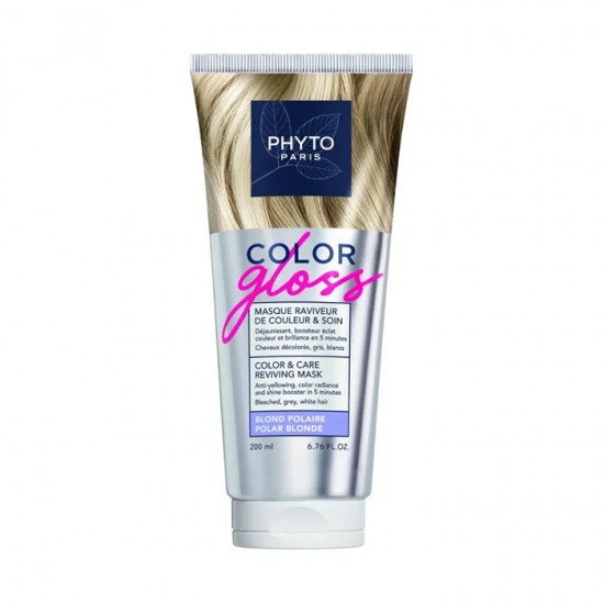Phyto Color Gloss Color & Care Reviving Mask Polar Blonde 200ml