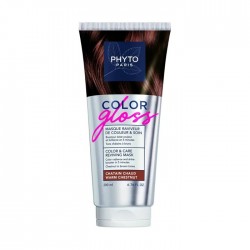 Phyto Color Gloss Color & Care Reviving Mask Warm Chestnut 200ml