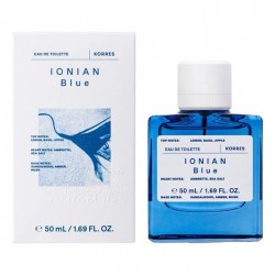 Korres Aegean Blue Eau de Toilette Men's Fresh Marine Fragrance 50ml