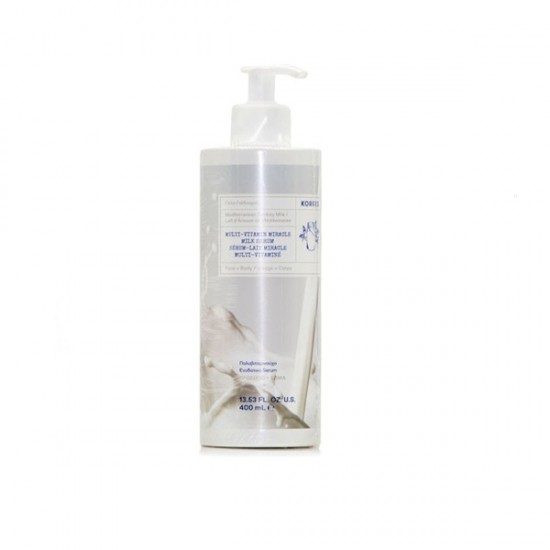 Korres Mediterranean Donkey Milk Multi-Vitamin Miracle Milk Serum Face & Body 400ml
