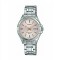 Casio Collection Women's Quartz Watch Pink Dial Silver Stainless Steel Bracelet 31.2mm