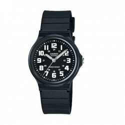 Casio Collection MQ-71-1BDF Men's Quartz Watch Black Dial Black Resin Strap 34mm