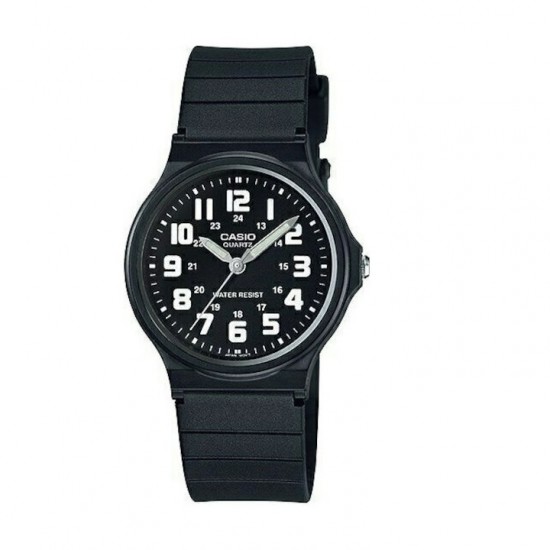 Casio Collection MQ-71-1BDF Men's Quartz Watch Black Dial Black Resin Strap 34mm Casio Collection MQ-71-1BDF Men's Quartz Watch Black Dial Black Resin Strap 34mm