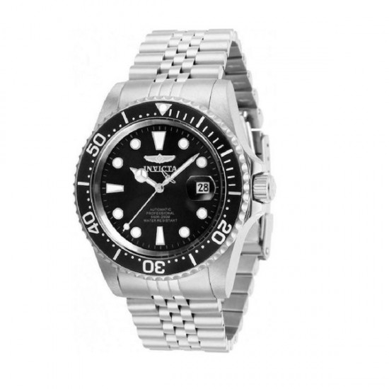 Invicta Pro Diver 30091 Men's Automatic Watch Black Dial Silver Stainless Steel Bracelet 42mm Invicta Pro Diver 30091 Men's Automatic Watch Black Dial Silver Stainless Steel Bracelet 42mm