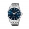 Citizen Classic BI5000-87E Men's Quartz Watch Black Dial Silver Stainless Steel Bracelet 39mm