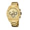 Festina Timeless Chronograph F20684/1 Men's Gold Quartz Chronograph Watch with Gold Dial 45mm