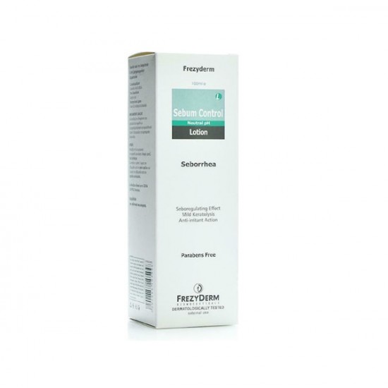 Frezyderm Sebum Control Lotion for Oily Scalp and Seborrheic Dermatitis 100ml