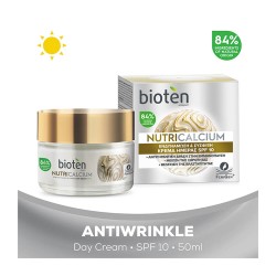 Bioten Nutricalcium Repairing, Anti-Aging & Moisturizing Day Cream Suitable for All Skin Types 10SPF 50ml