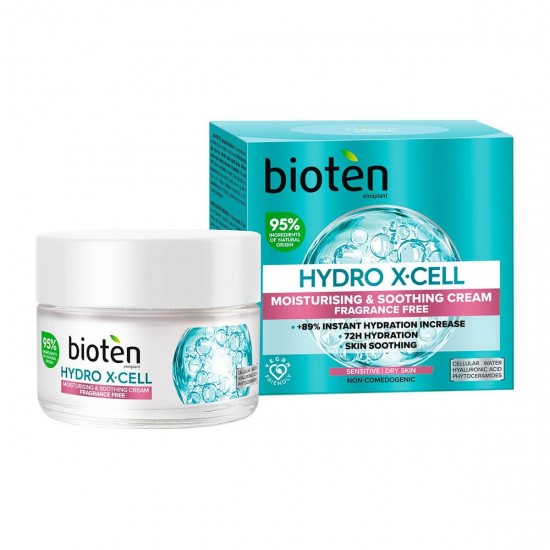 Bioten 72-Hour Moisturizing Day Cream Suitable for Sensitive Skin 50ml