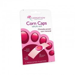 Carnation Corn Caps Callus Removal Patches with Salicylic Acid 5 Pieces Carnation Corn Caps Callus Removal Patches with Salicylic Acid 5 Pieces