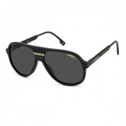 Carrera Unisex Sunglasses with Black Plastic Frame and Black Lens 07/S I46/IR 59 Carrera Unisex Sunglasses with Black Plastic Frame and Black Lens 07/S I46/IR 59