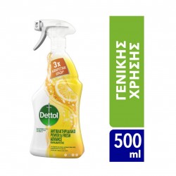 Dettol Power & Fresh Advance General Purpose Disinfectant Cleaner Spray Lemon & Lime 500ml