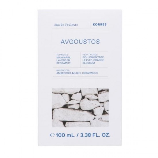 Eau de Toilette for Her Korres, August, 100 ml. Eau de Toilette for Her Korres, August, 100 ml.