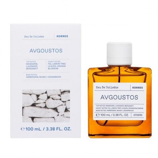 Eau de Toilette for Her Korres, August, 100 ml. Eau de Toilette for Her Korres, August, 100 ml.