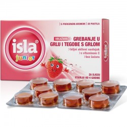 FarmaSyn Isla Junior Candies for Children Strawberry 20 pieces