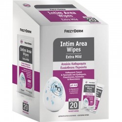 Frezyderm Sensitive Area Cleansing Wipes with Ultra-Mild pH 4 20 Pieces Frezyderm Sensitive Area Cleansing Wipes with Ultra-Mild pH 4 20 Pieces
